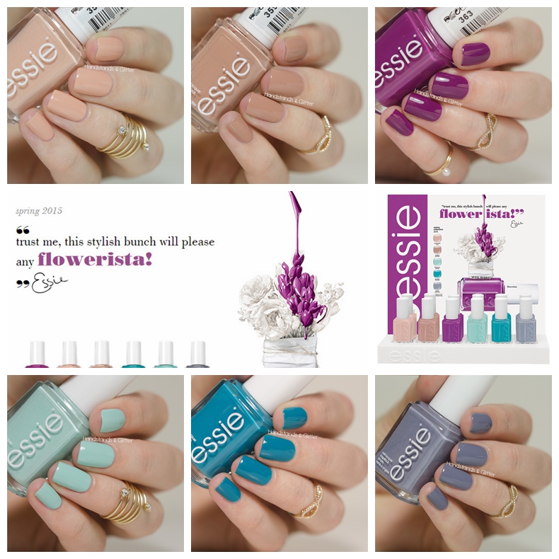 Essie指甲油 Flowerista 2015春 901 902 903 904 905 906