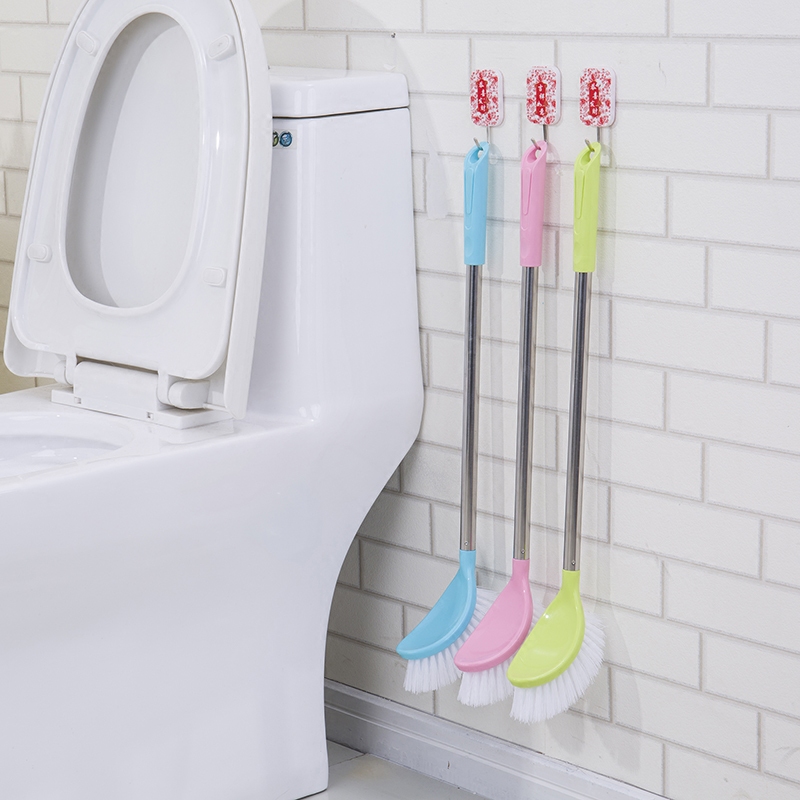 Stainless steel toilet brush Shunmei long handle cleaning brush