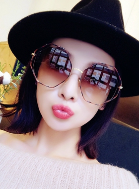 时尚大框显脸小防紫外线INS墨镜