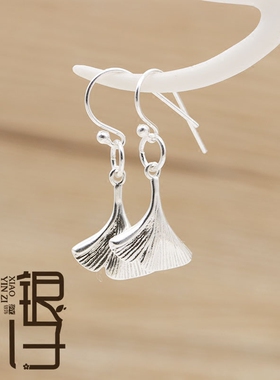 diy百搭复古原创配饰纯银耳勾