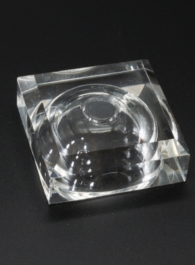 创意柜台底座七彩水晶发光现代