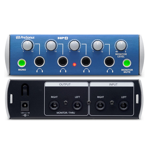 PreSonus HP4 4路耳机分配器 耳机放大器专业监听 - 图1