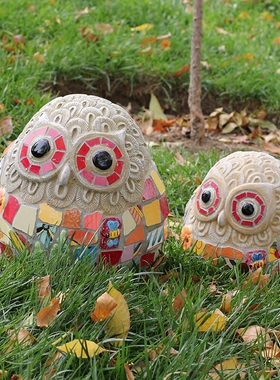 中式风别墅园艺拍摄布景装饰品