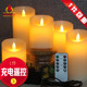 Wedding charging remote control led electronic candle light simulation
