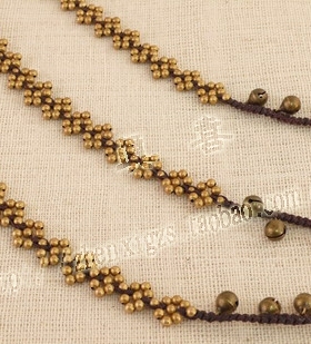 泰国民族风格铜铃手链女真喜云南