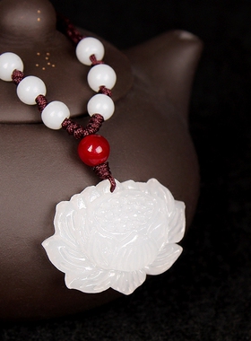 天然民族风棉麻挂件文艺雪莲花