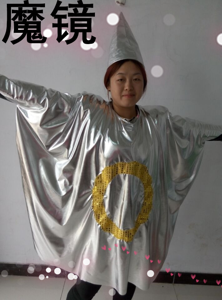 白雪公主系列之魔鏡演出服毒皇后鏡子演出服舞臺服飾魔鏡道具服裝
