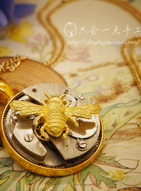 手工复古哥特朋克项链吊坠