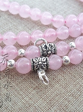 天然银色泰国佛牌挂链