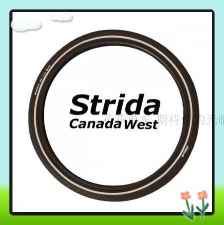 臺灣STRIDA速立達外胎自行車摺疊橡膠外胎臺灣製造原廠正品發順豐