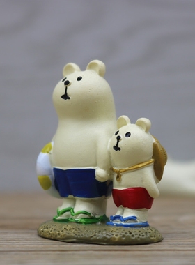 日本树脂公仔微景观小摆件