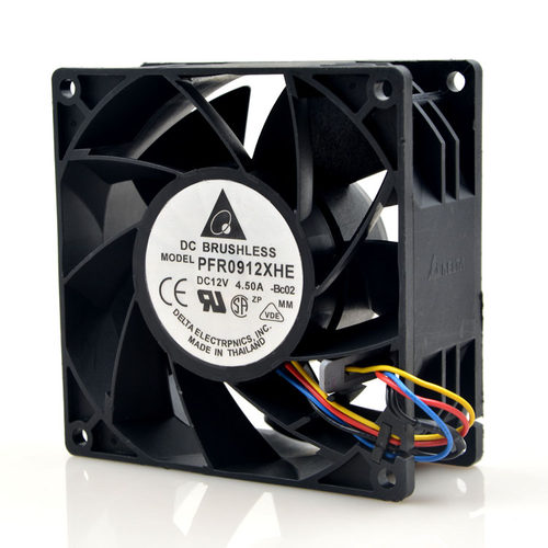 台达 9238 12V 4.5A PFR0912XHE 9CM 暴力大风量 服务器增压风扇 - 图1