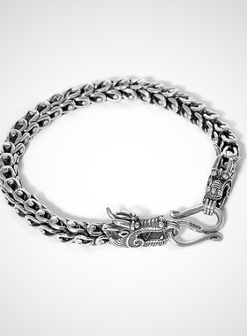 男士活扣送礼银手链定制系列