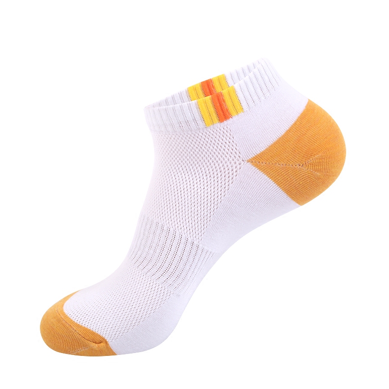 达达狼旗舰店袜子男短袜夏季薄款网眼超薄夏天透气薄棉防臭短筒吸汗低帮船袜男3