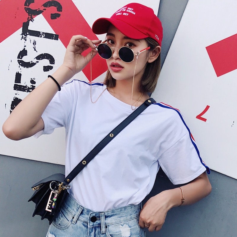 2025新款韩版原宿风复古圆框太阳镜女眼镜圆脸网红墨镜潮街拍ins - 图2