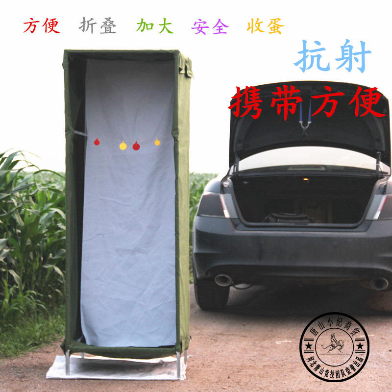 加大靶箱摺疊式彈弓練習靶 彈弓靶鋼珠回收靶箱 加厚帆布靶子包郵