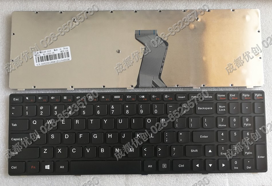 全新適用於lenovo 聯想 G500 G510 鍵盤G505 G700 G710筆記本鍵盤