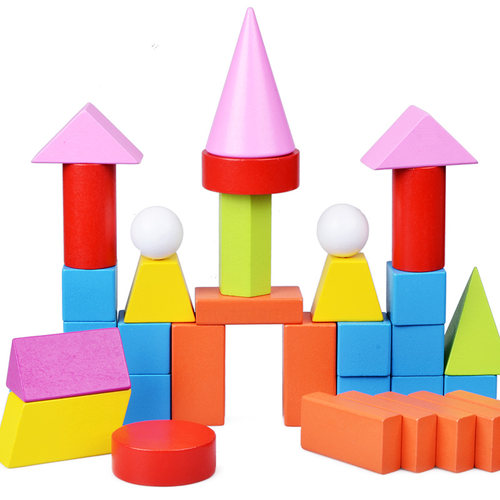 儿童数学长方体正方体教具立体模型积木小学早教玩具几何体球圆柱 - 图2