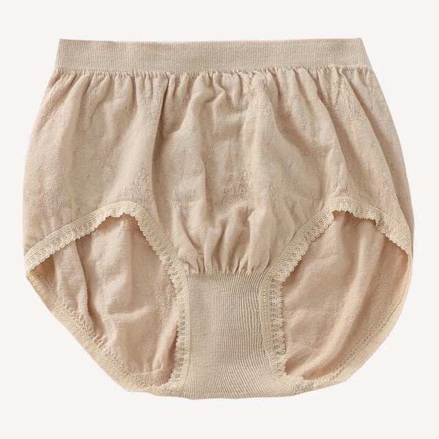 Old style seamless underwear for middle-aged and elderly people