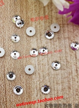 奥地利进口圆形水晶玻璃手缝钻 DIY衣服装饰品配件婚纱辅料材料包