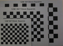 VR Chessboard Lattice Calibration Plate 3D Scanning Instrument Vision Chessboard Lattice Calibration Plate Round Point Calibration Plate Custom Three-dimensional Sweep