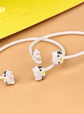 宝宝款开口银色生日礼物手环