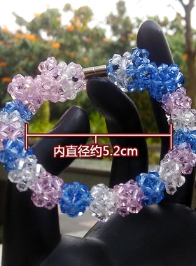 接吻鱼手链编织水晶可爱女款手串