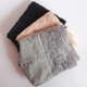 Đồ lót mùa thu đông, eo cao, cotton, bụng, ren lỏng, kích thước lớn, không dấu vết, thoải mái, kích thước lớn, quần sịp của phụ nữ - Giống cái quần lót nâng mông Giống cái