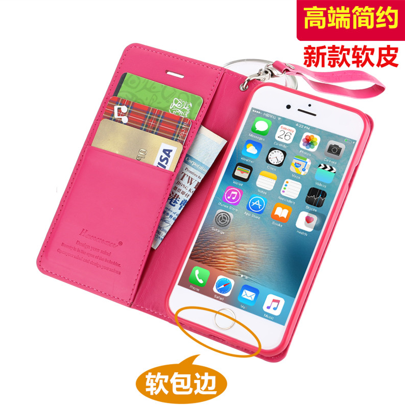 SDNCIE 蘋果6s手機殼iPhone6s手機套4.7寸6代保護套翻蓋皮套軟殼