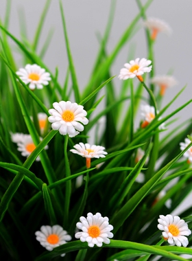仿真花假花塑料花套装茶几电视柜