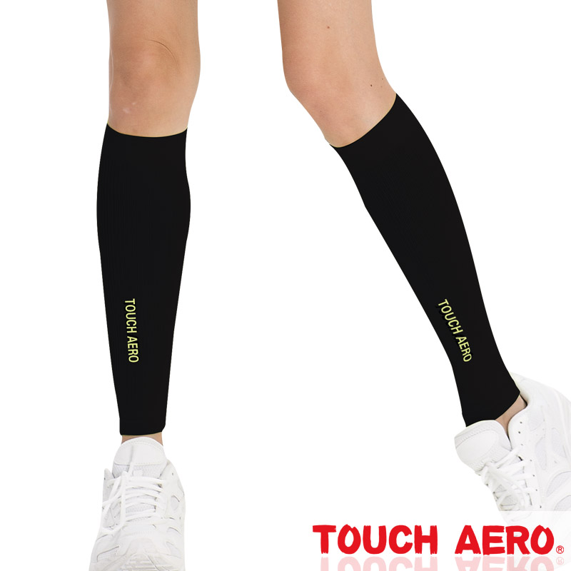 TOUCH AERO漸進式壓力小腿套男 女運動護具跑步顯腿瘦健身護具022