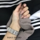 PANCY cổng gió Châu Âu và Mỹ đơn giản thép không gỉ retro lưới vòng đeo tay vòng đeo tay vòng đeo tay nam và nữ cặp vợ chồng - Vòng đeo tay Cuff