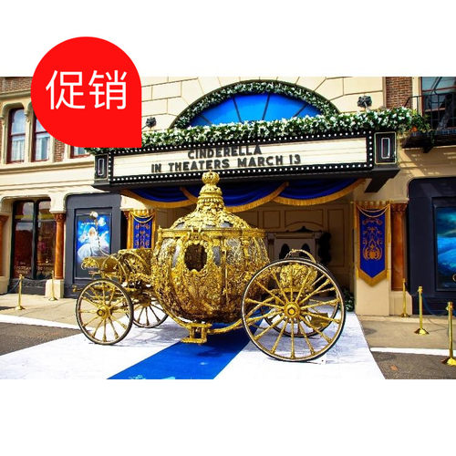 定制仿古欧式南瓜马车厂家 景区铁艺观光四轮车商业活动巡游道具 - 图3