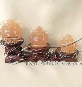 红木高低根雕底座茶壶奇石玉器