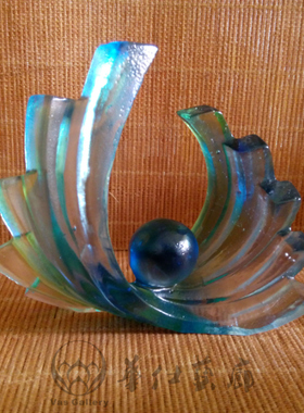 琉璃摆件礼品奖杯可定制