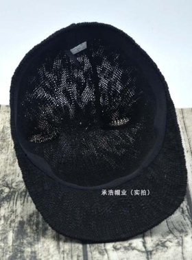 新款m标猫耳朵女士时尚马术帽
