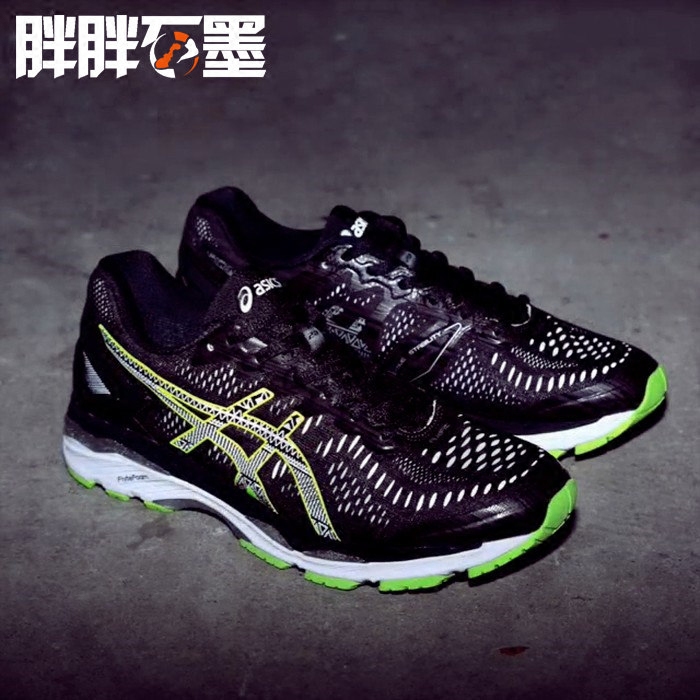 胖胖石墨运动正品店胖胖石墨Asics Kayano 23亚瑟士K23高阶稳定男跑鞋反光T6A1N-25900
