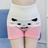 Бандаж пупочный, демисезонные шорты, удерживающие тепло бархатные физиологичные штаны, увеличенная толщина, высокая талия