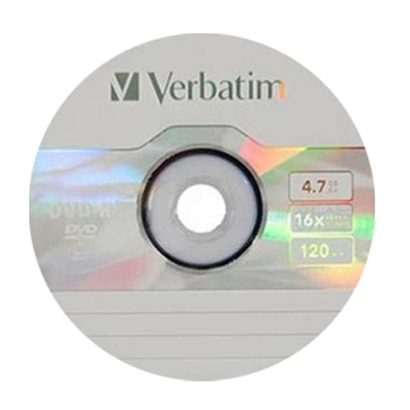 Verbatim(Verbatim) DVD+R空白烧录光碟全球素色版16X 4.7G可烧录 - 图3