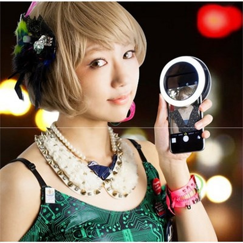 推荐Universal Selfie LED Ring Flash Light Portable Mobile Ph - 图3