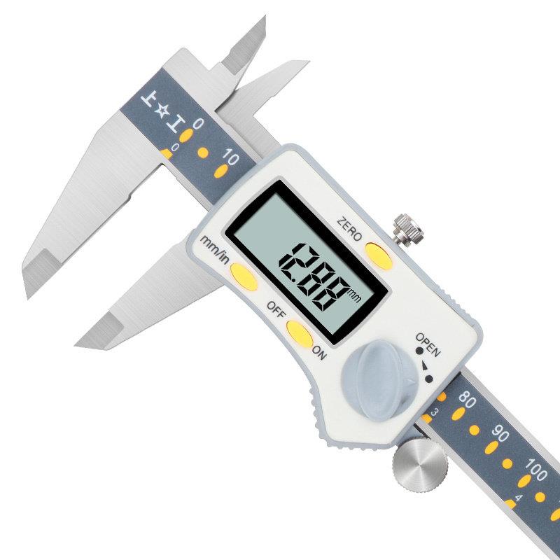 速发数显卡尺高精度0.01游标卡尺0-150mm 不锈钢带表卡尺0-300mm