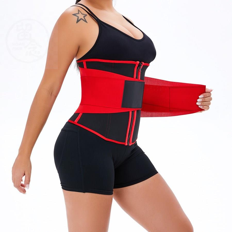 Removable siports belly band sweat band waist trainer neopre-图1