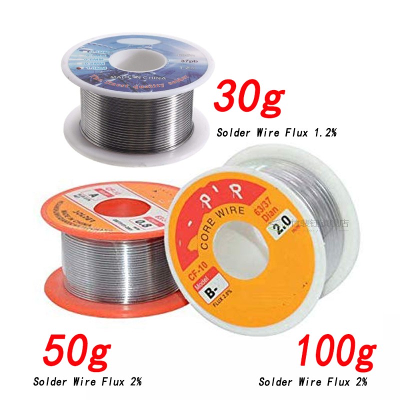 速发0.8mm 100g Tin Welding Wire Melt Rosin Core Solder Wire - 图1