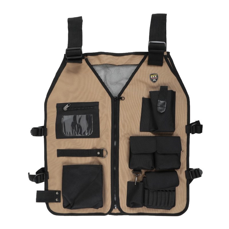 速发Tool Vest Safety Maintenance Waistcoat With Adjusting Bu - 图0