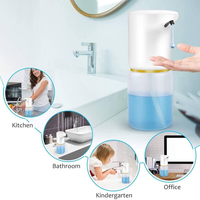 极速Automatic Soap Dispenser Touchless 14Oz USB Charging Liq - 图1