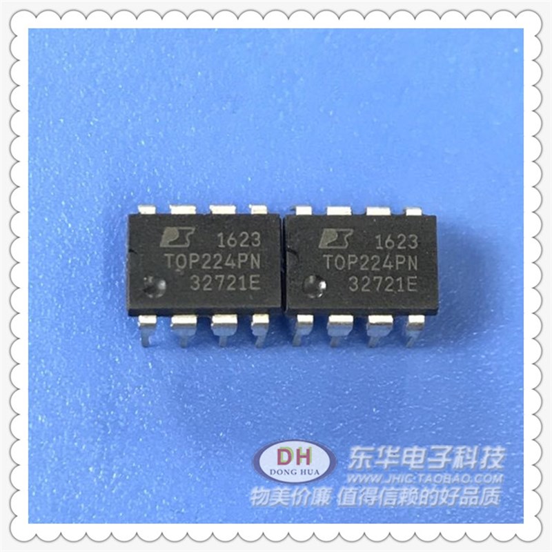 新品TOP224PN DIP8全新现货三端离线式PWM开关质优价廉IC配单配套-图1