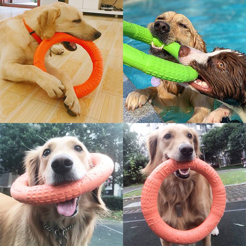 Dog Toys for Big Dogs EVA nnteCractive TiarniIg Ring Puller - 图0