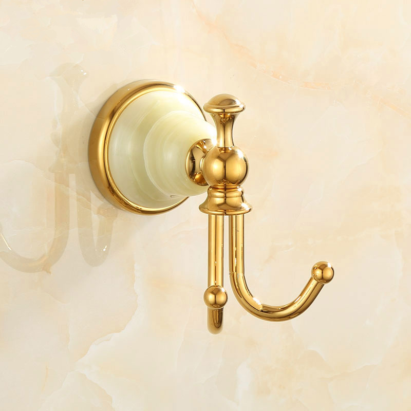 Bathroom Accessories Setx Gold BathroomeS elf Towhl Rack-图3