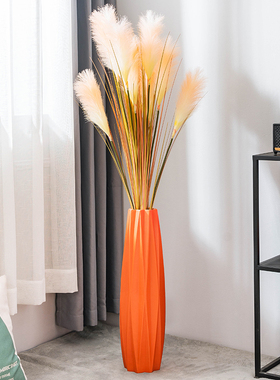 北欧现代客厅落地大型花瓶轻奢风高档电视柜沙发旁家居装饰品摆件