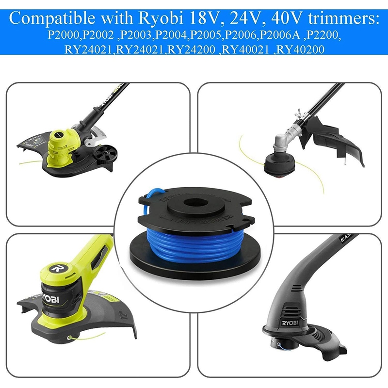 速发Hot for Ryobi One Plus AC14RL3A 18V 24V 40V 11Ft 0.065 I-图0